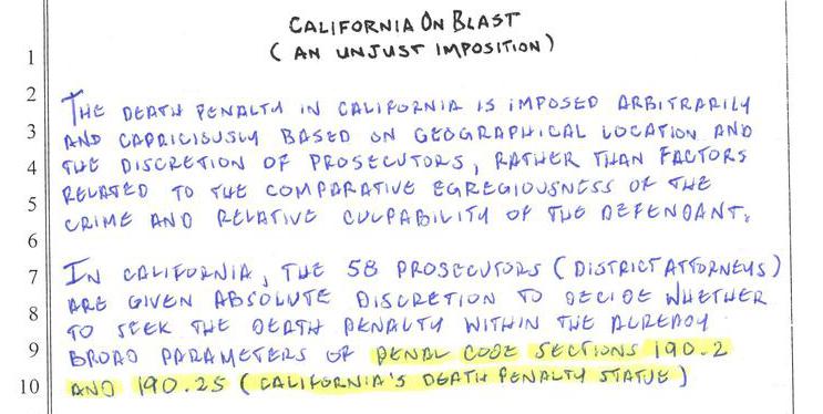 California On Blast (An Unjust Imposition)