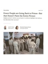 Fewer People Are Going Back To Prison- But That Doesn't Paint The Entire Picture