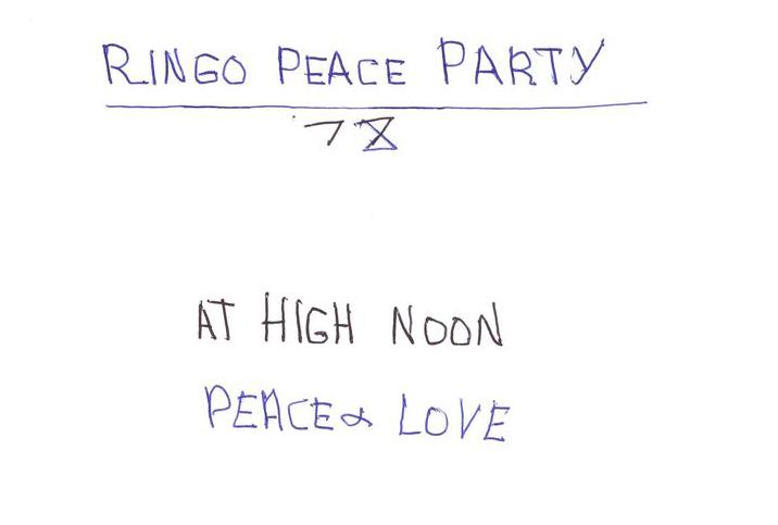 Ringo Peace Party