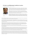 It's Time To End Mississippi's Addiction To Prison