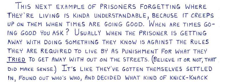 Example #4 Of Prisoner Amnesia