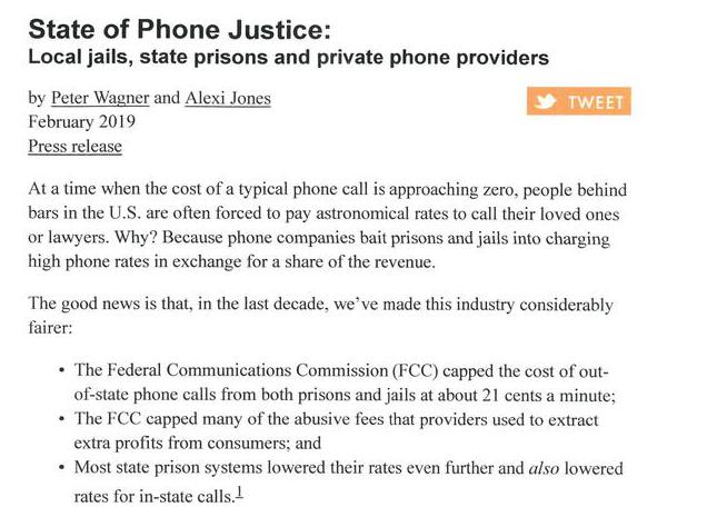 State of Phone Justice