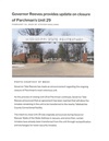 Governor Reeves provides update on closure of Parchman's Unit 29