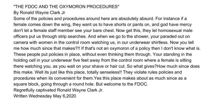 The FDOC and the Oxymoron Procedures