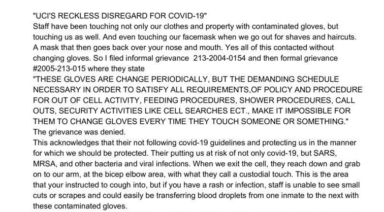 UCI's Reckless Disregard for COVID-19