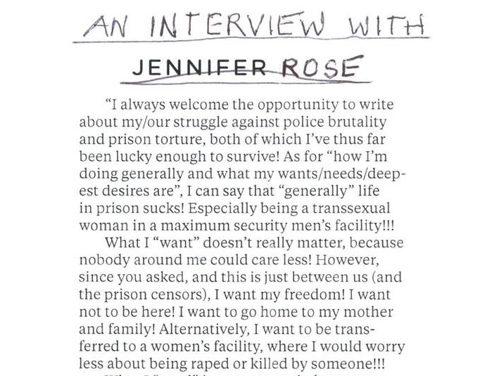 An Interview with Jennifer Rose