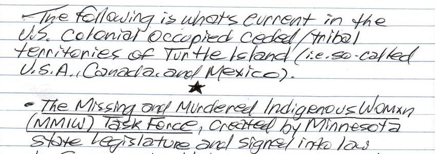 Turtle Island News Briefs #2