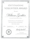 Outstanding Volunteer Award