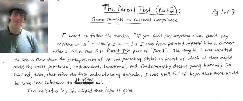 The Parent Test (Part 2)