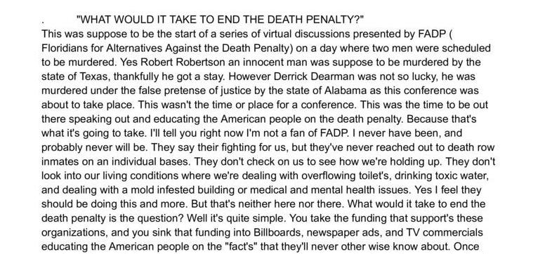 What Would it Take to End the Death Penalty?