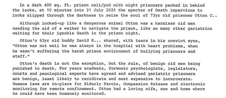 Appeasing an appetite of punishment to death
