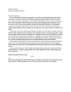 Comment response