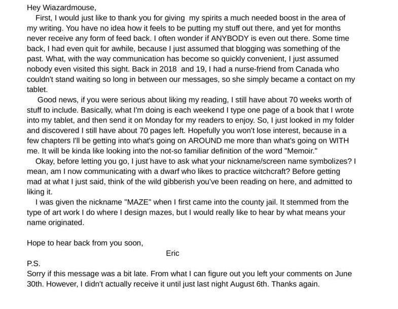 Comment response