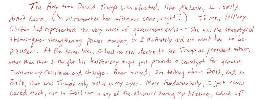 Dreading The Donald