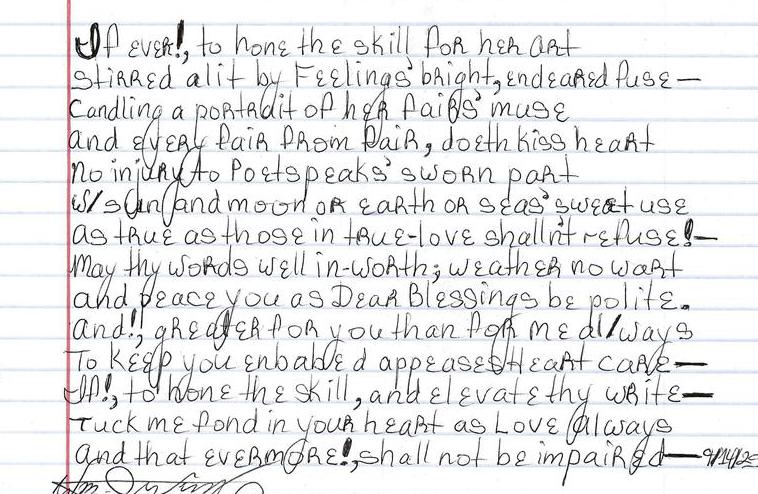 To Kiss Her Heart (a Sonnet for Aira)