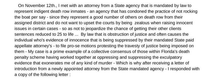 Acknowledging Public Claims of Innocence