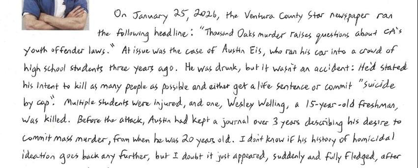 When You Run Over A Crowd Of School Kids, You Aren't Thinking About Parole 