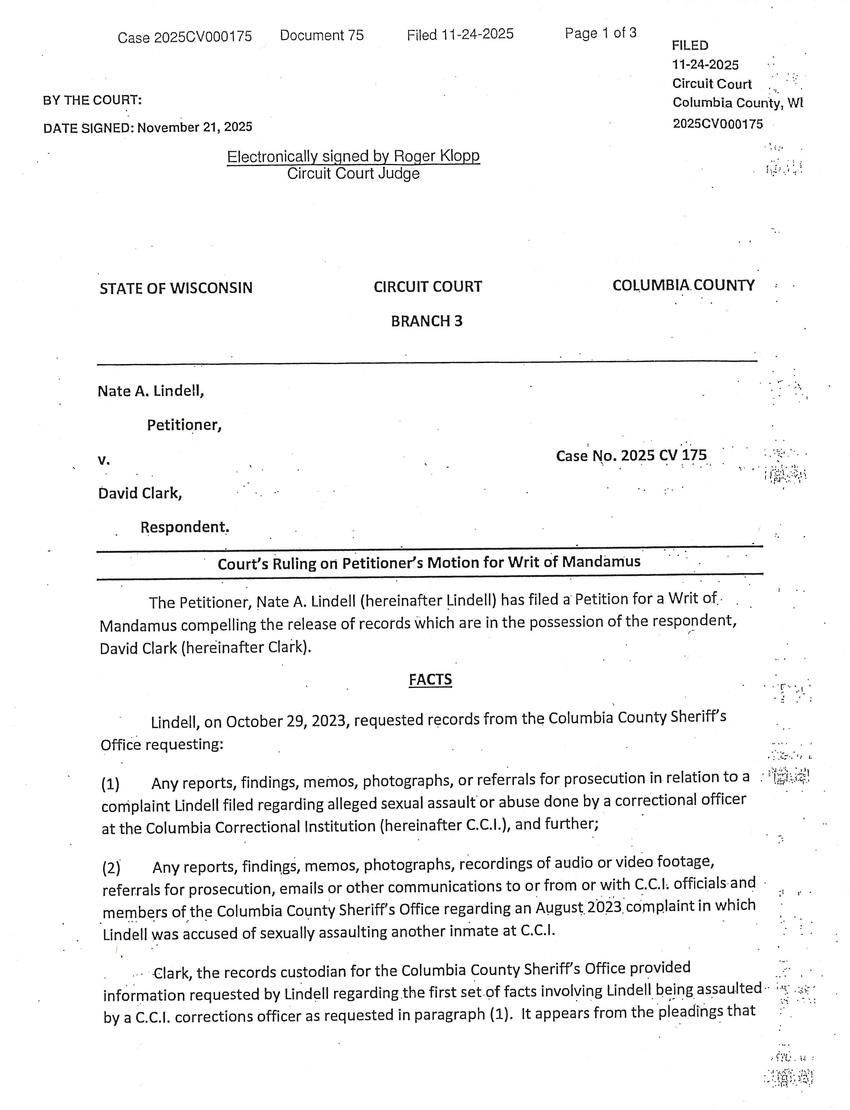 Scanned page