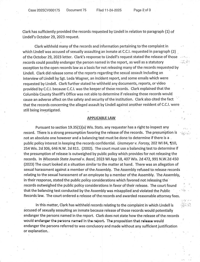 Scanned page