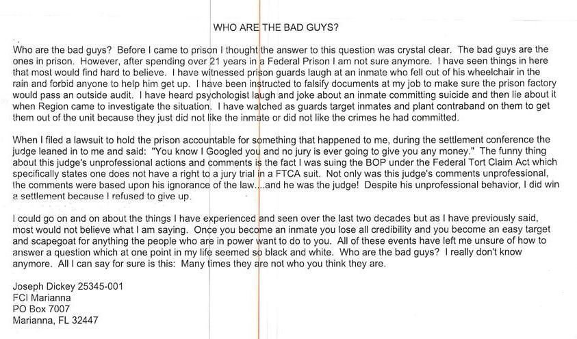 Who are the bad guys?