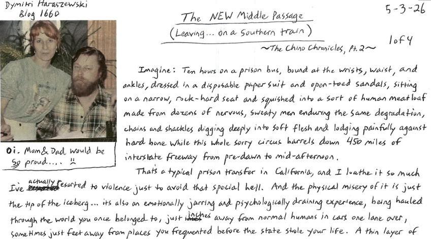 The new middle passage (leaving... on a southern train)