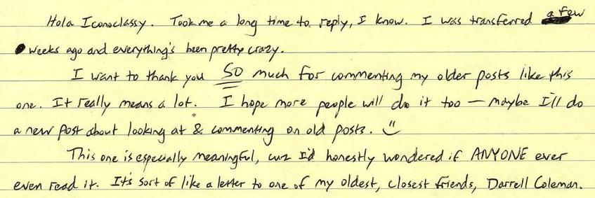 Comment Response