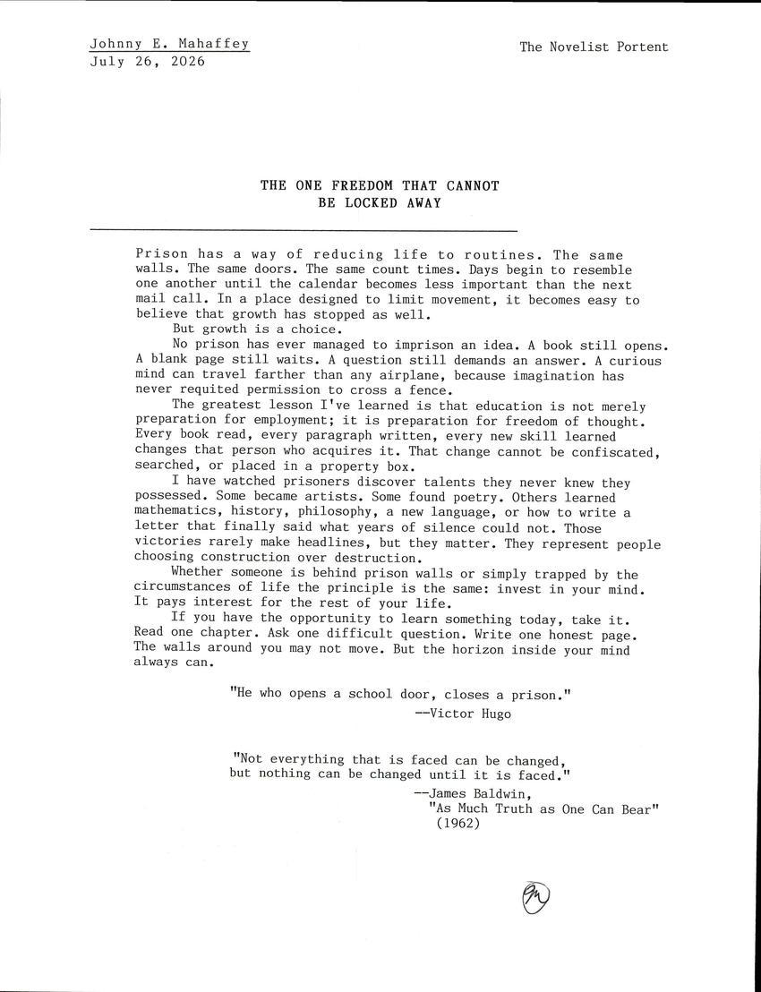 Scanned page