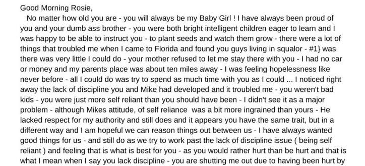 An Appeal To My Daughter