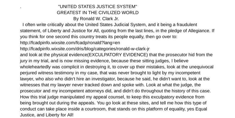 United States Justice System: Greatest in the Civilized World