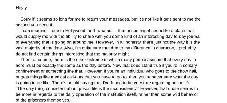 Comment response