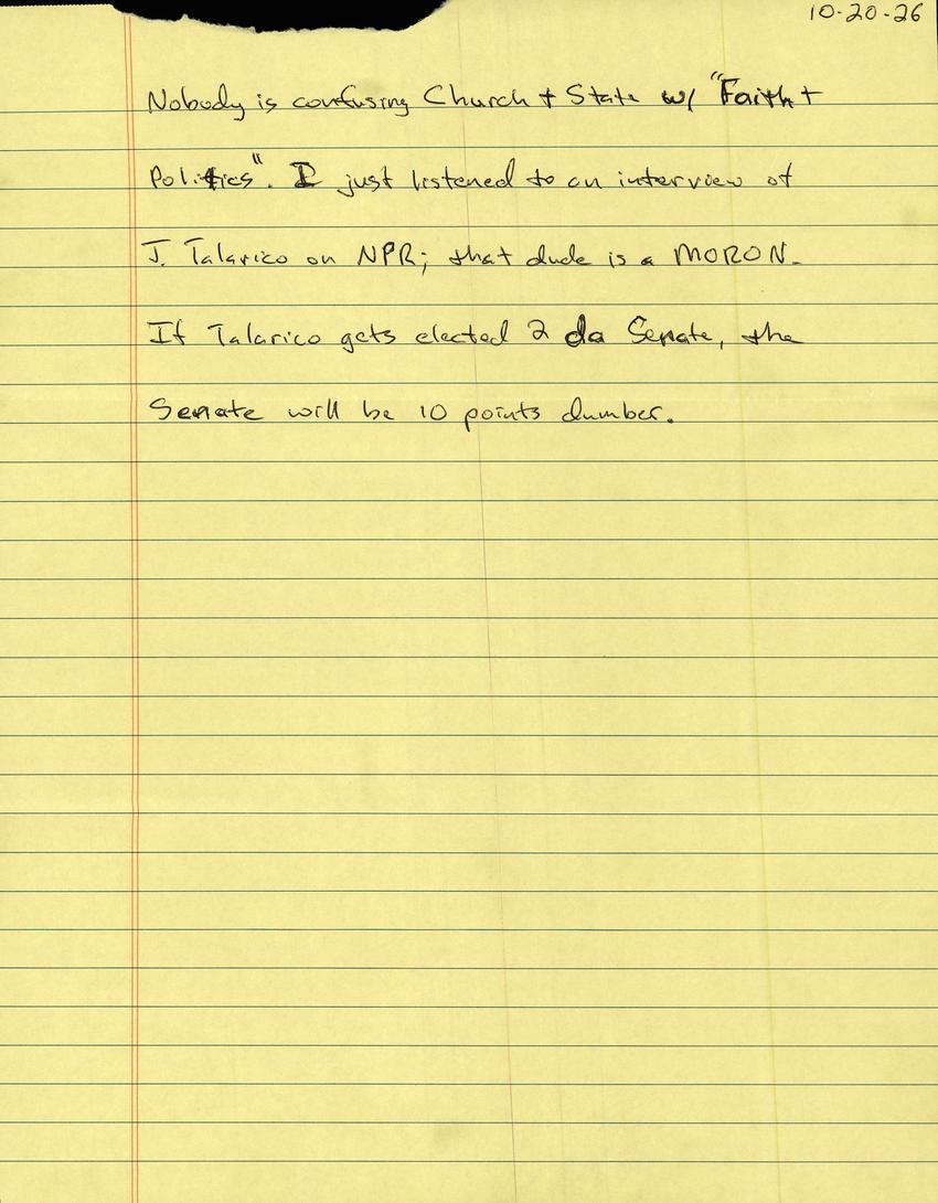 Scanned page
